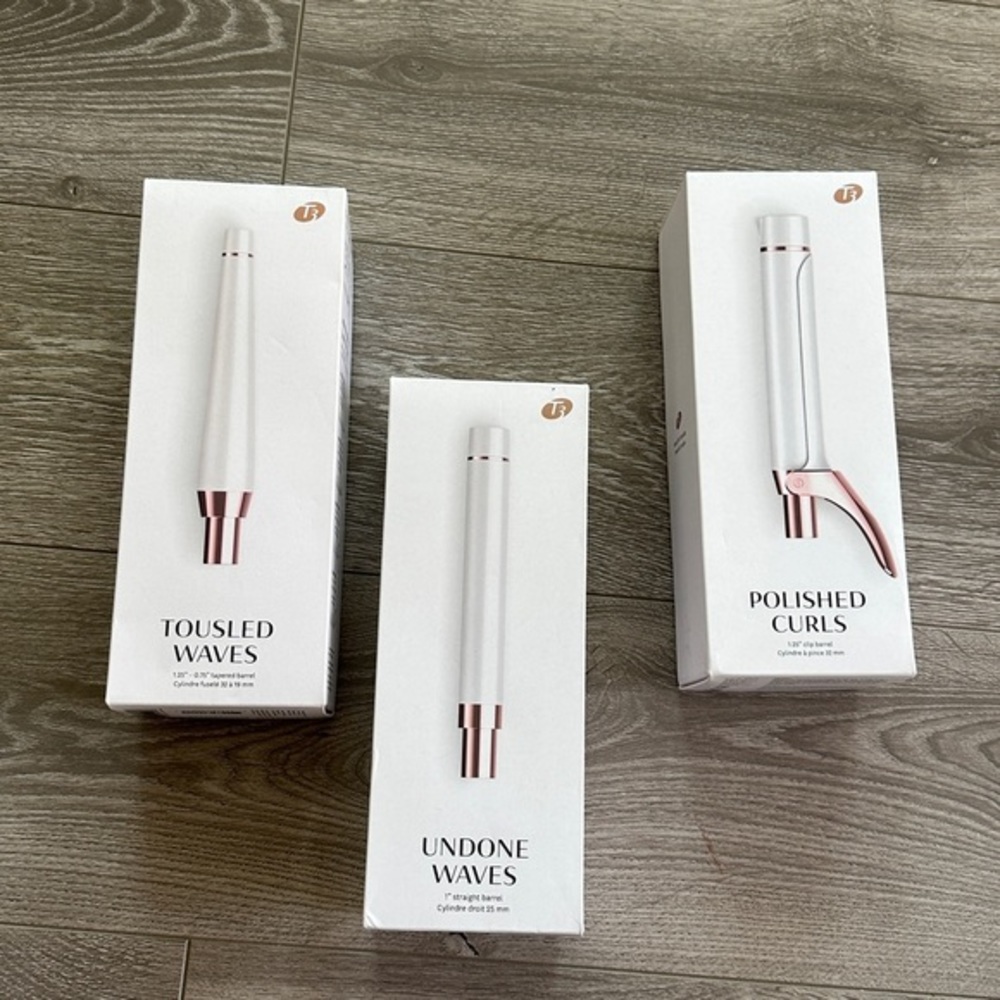 Brand new T3 barrels for perfect curls and waves 💖